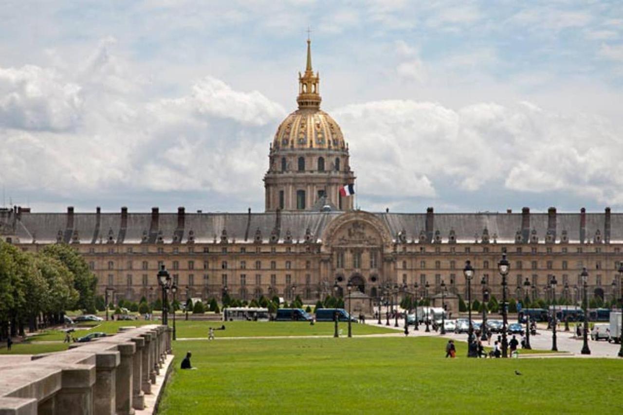 Modernized Studio - Meters From The Invalides Gardens Apartment Paris Exterior photo